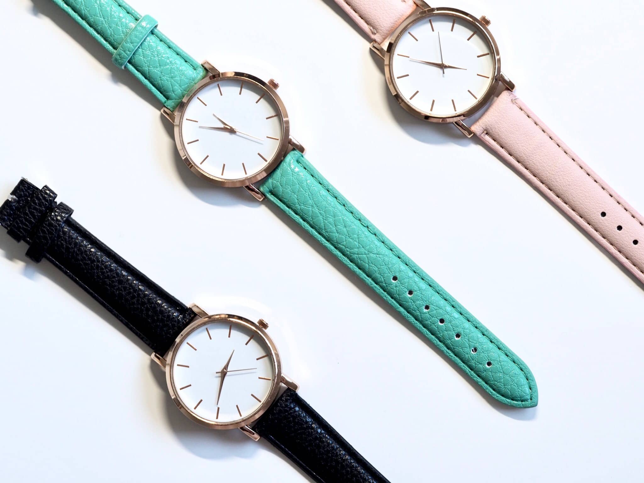 Orologio Donna Con Quadrante Grande E Numeri Visibili – Urban UBN-L, Giapponese Al Quarzo, Cinturino In Pelle PU Blu Navy